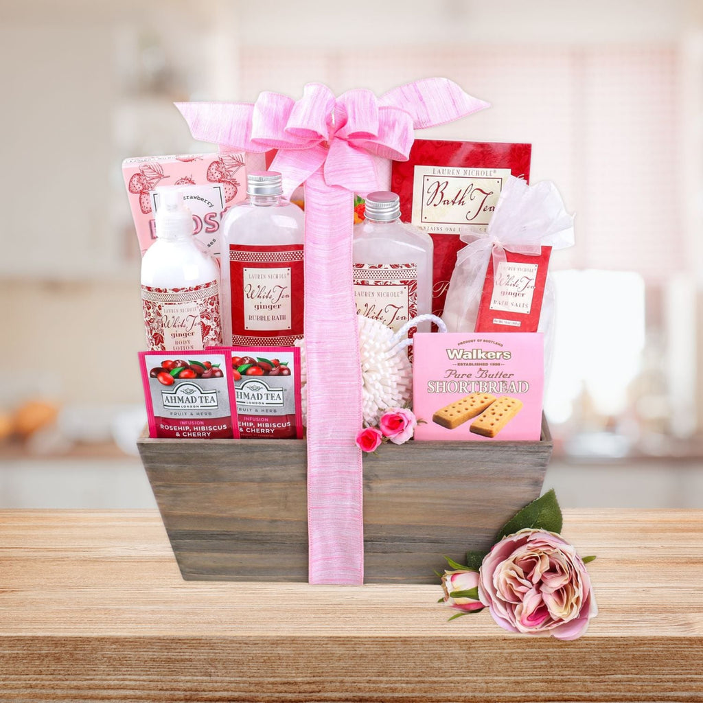 Tea & Tranquility Spa Gift Basket