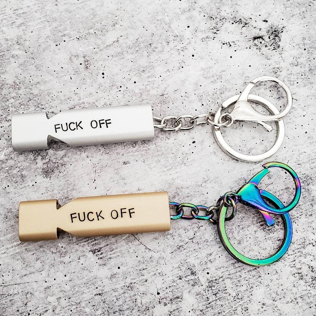 Fuck the Patriarchy Rape Whistle