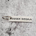 QUEEN BITCH Bar Keychain