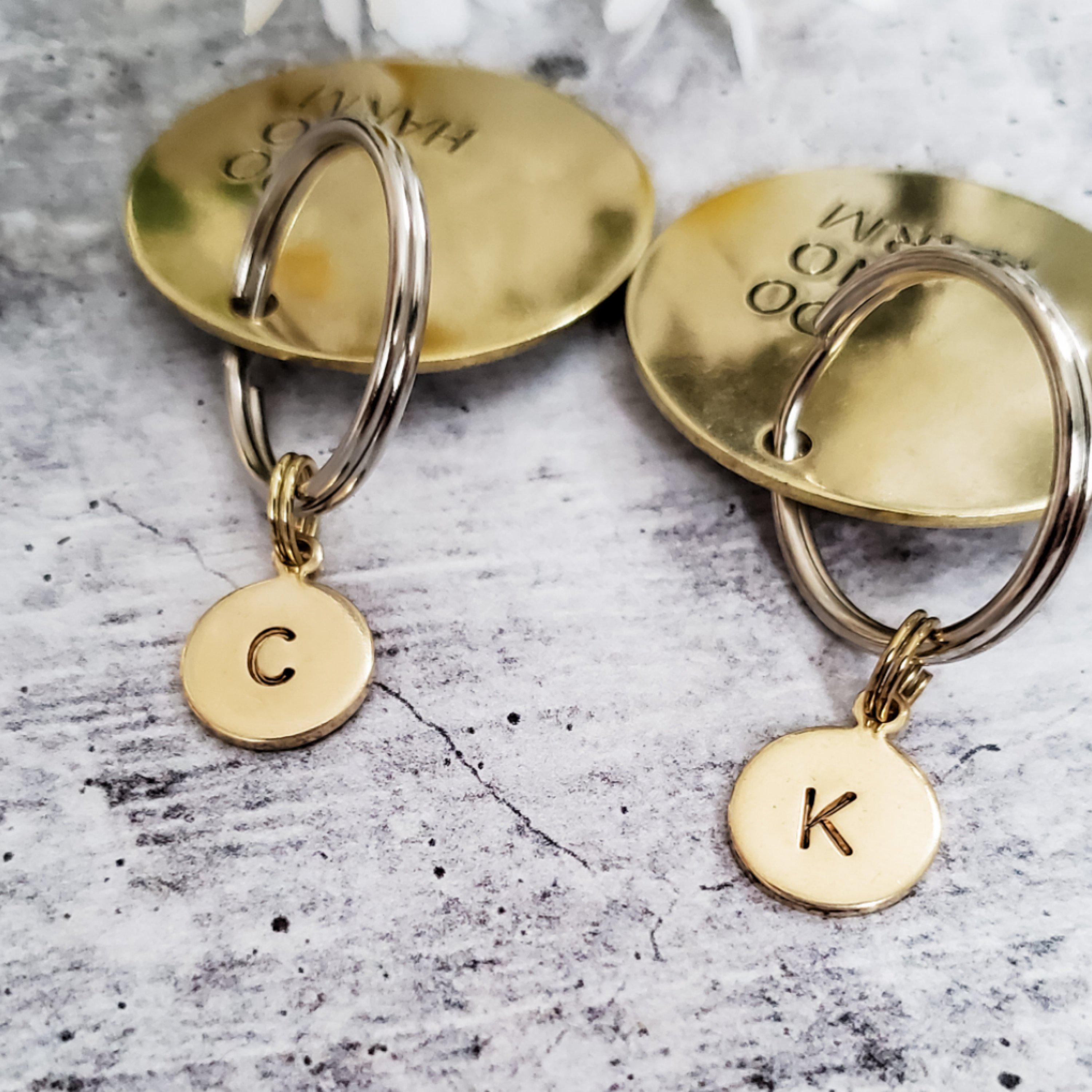 RIDE OR DIE Best Friend Brass Keychain
