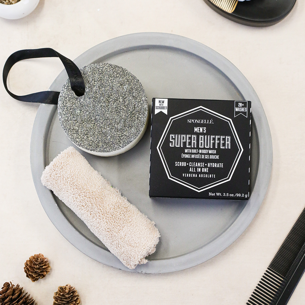 Men's Super Buffer | Black Scrubber